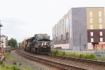 NS 11N passes the self storage facility